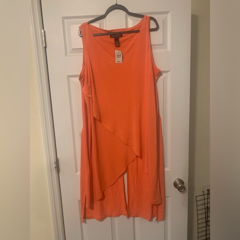Ashley Stewart Crisscross Hem Cami Dress Size 18/20